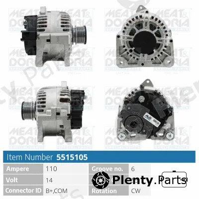 Meat & Doria 5515105 — Alternator