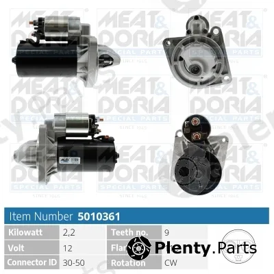 Meat & Doria 5010361 — Starter