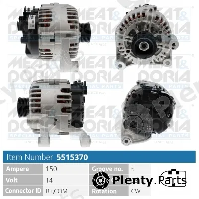 Meat & Doria 5515370 — Alternator