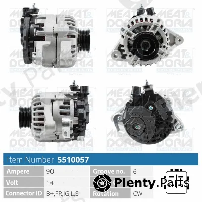 Meat & Doria 5510057 — Alternator