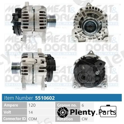 Meat & Doria 5510602 — Alternator