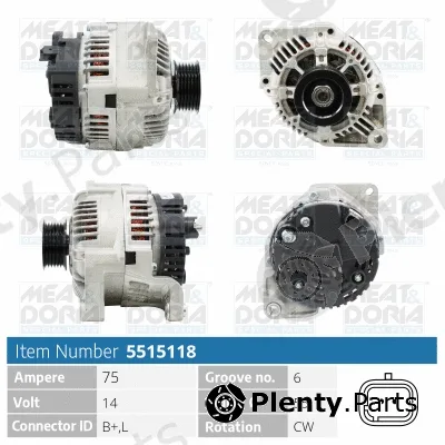 Meat & Doria 5515118 — Alternator