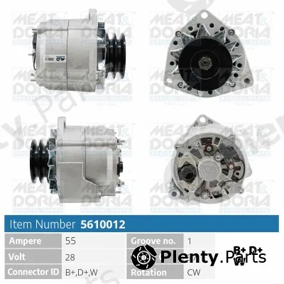 Meat & Doria 5610012 — Alternator