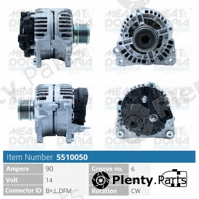 Meat & Doria 5510050 — Alternator