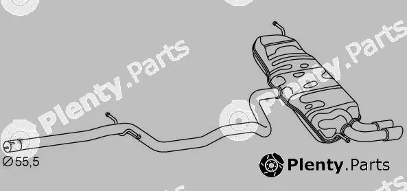 Vegaz VS-671 — Rear Muffler