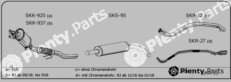 Vegaz SK193 — Exhaust System