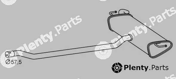 Vegaz CHS-166 — Rear Muffler