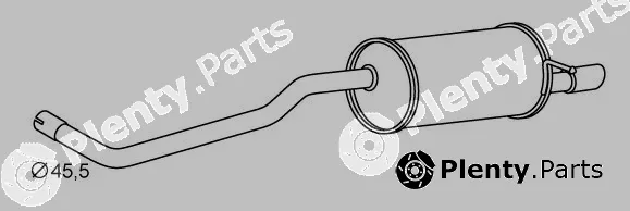 Vegaz RS-627 — Rear Muffler