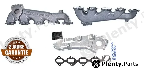 Vegaz MAK-344 — Manifold, exhaust system