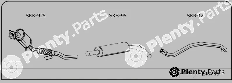 Vegaz SK198 — Exhaust System