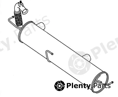 Vegaz MS-617 — Rear Muffler