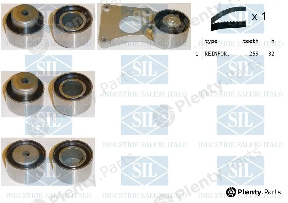 Saleri SIL TK1222 — Timing Belt Kit