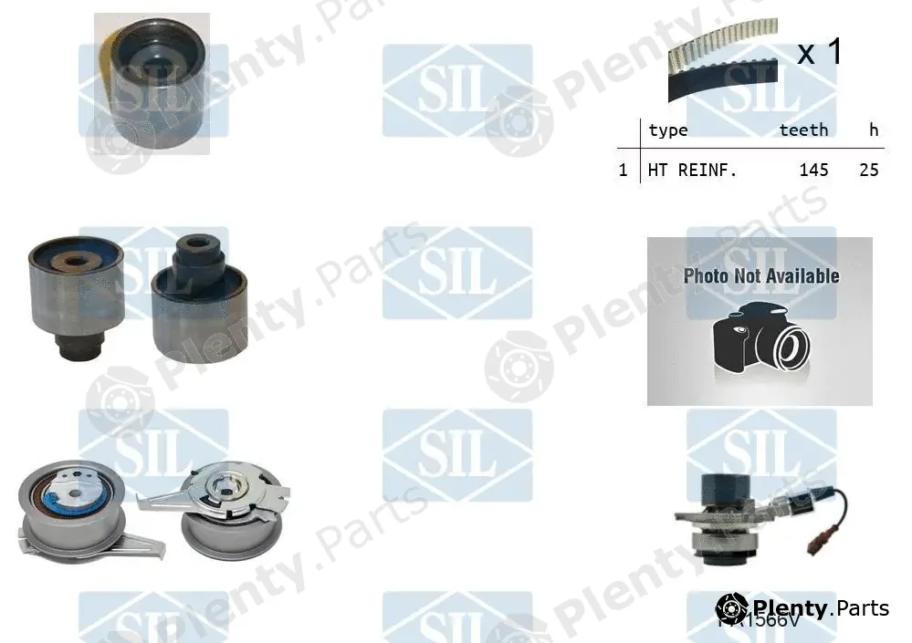 Saleri SIL K3PA1566V — Water Pump & Timing Belt Kit