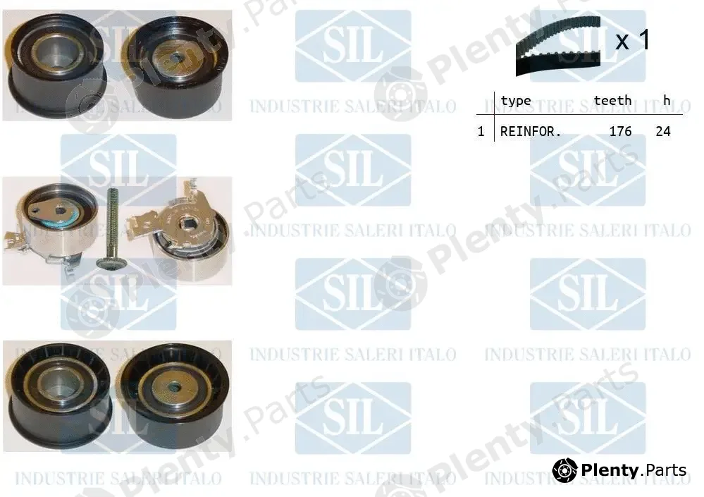Saleri SIL TK1248 — Timing Belt Kit