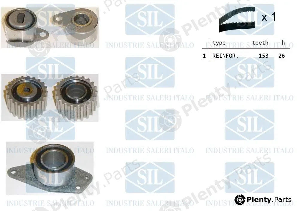 Saleri SIL TK1021 — Timing Belt Kit
