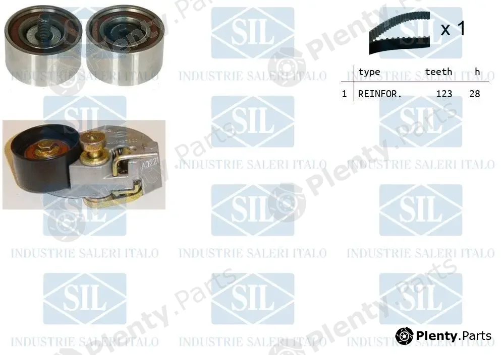 Saleri SIL TK1275 — Timing Belt Kit