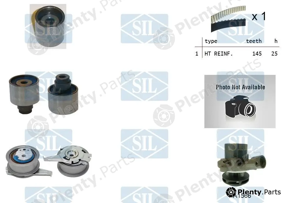 Saleri SIL K3PA1566 — Water Pump & Timing Belt Kit