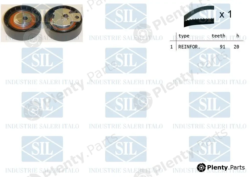 Saleri SIL TK1054 — Timing Belt Kit