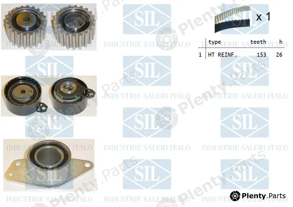 Saleri SIL TK1382 — Timing Belt Kit