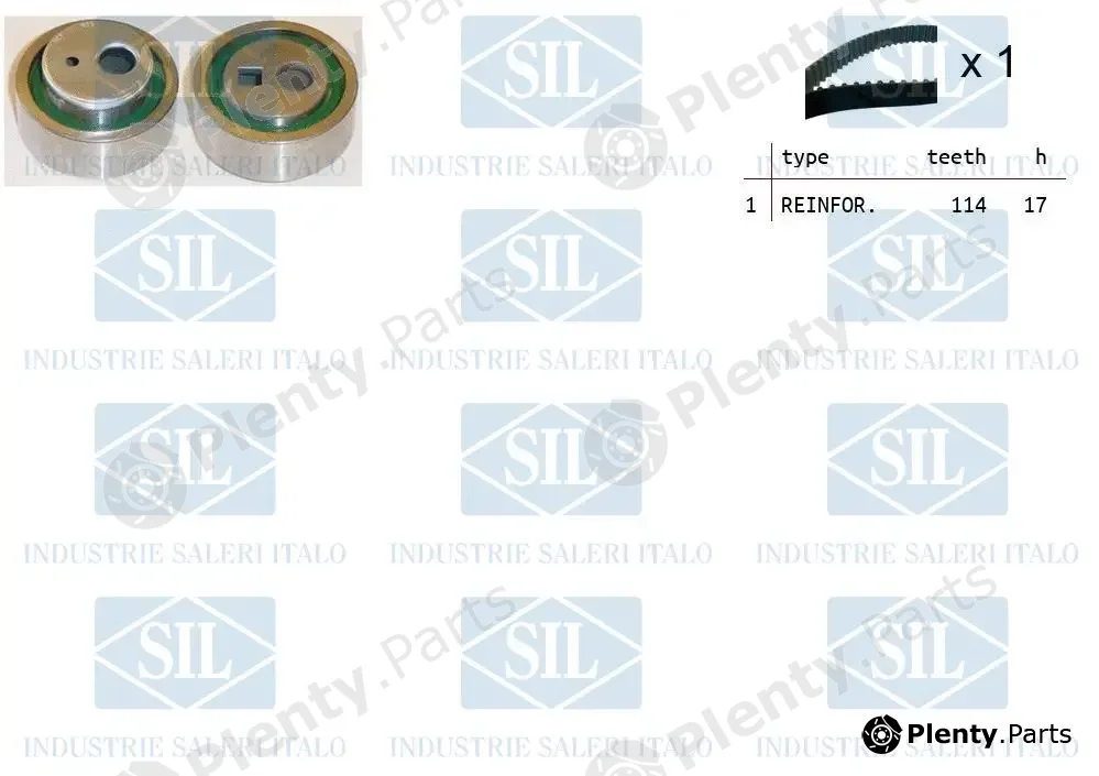 Saleri SIL TK1224 — Timing Belt Kit