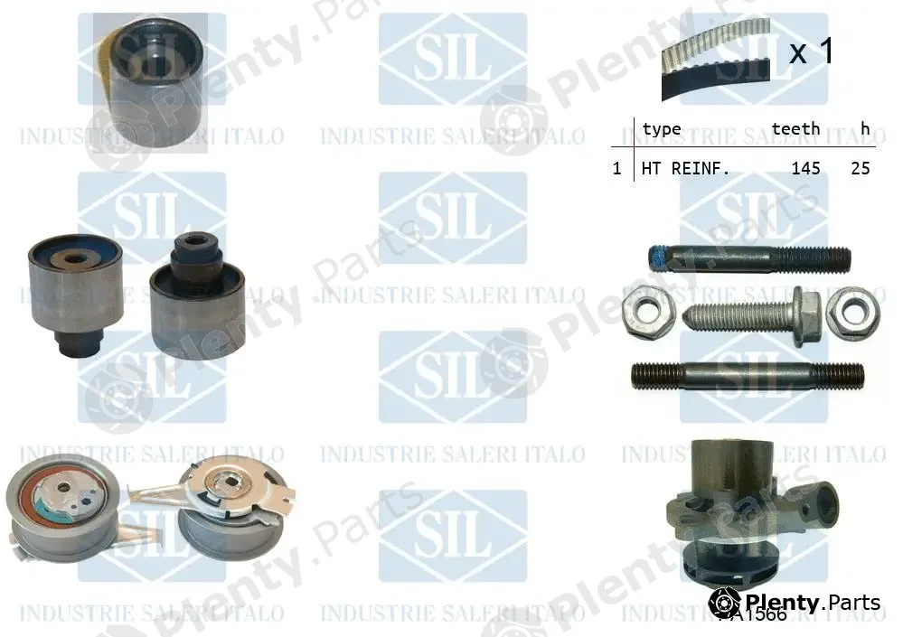 Saleri SIL K1PA1566 — Water Pump & Timing Belt Kit