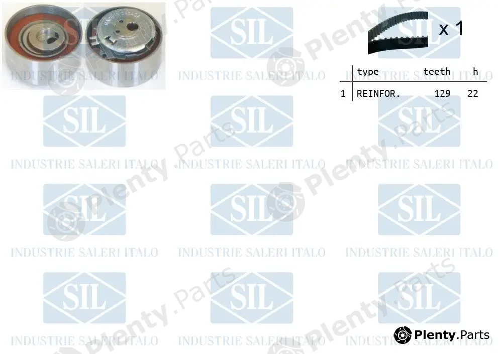 Saleri SIL TK1264 — Timing Belt Kit