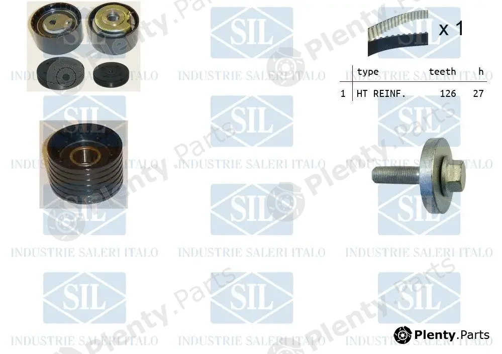 Saleri SIL TK1278 — Timing Belt Kit