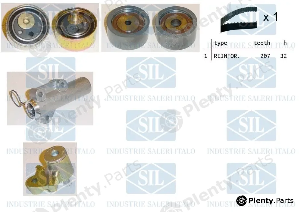 Saleri SIL TK1284 — Timing Belt Kit