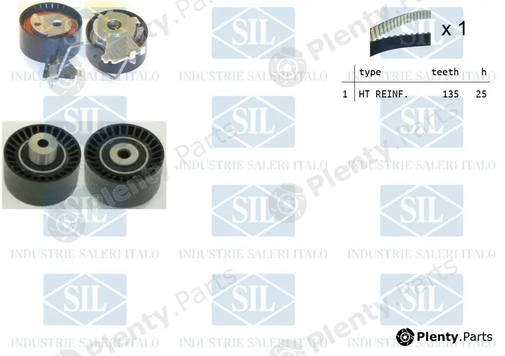 Saleri SIL TK1287 — Timing Belt Kit