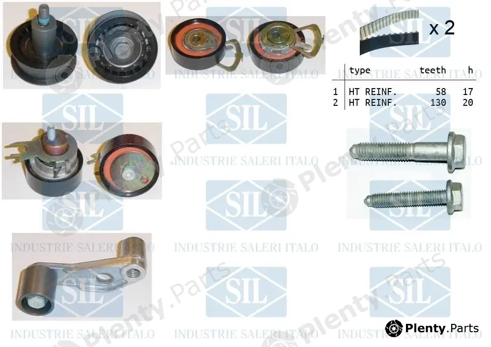 Saleri SIL TK1136 — Timing Belt Kit