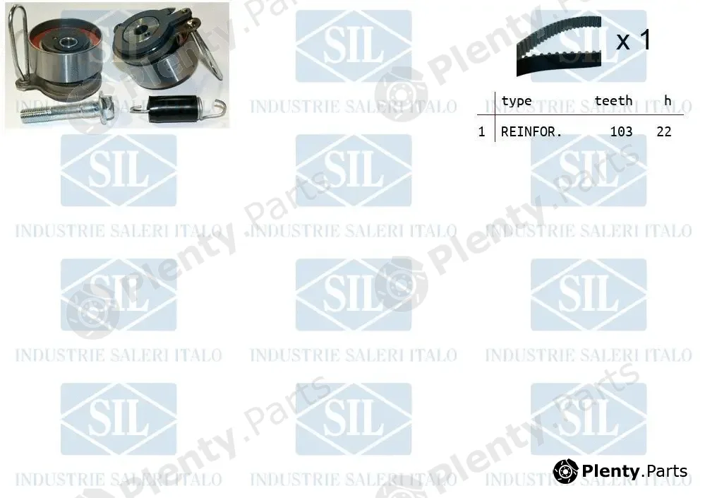 Saleri SIL TK1406 — Timing Belt Kit