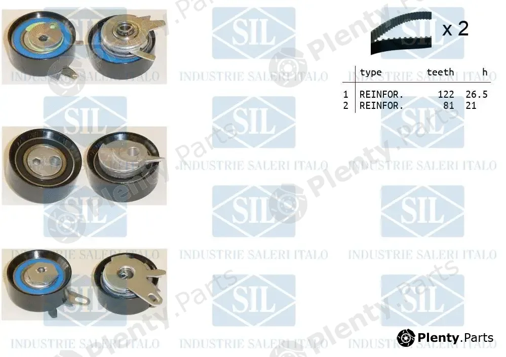 Saleri SIL TK1143 — Timing Belt Kit