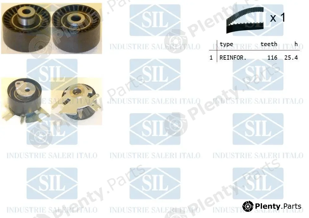 Saleri SIL TK1296 — Timing Belt Kit