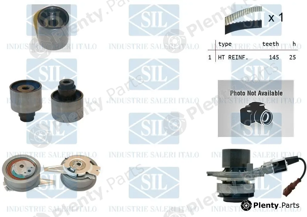 Saleri SIL K1PA1566V — Water Pump & Timing Belt Kit