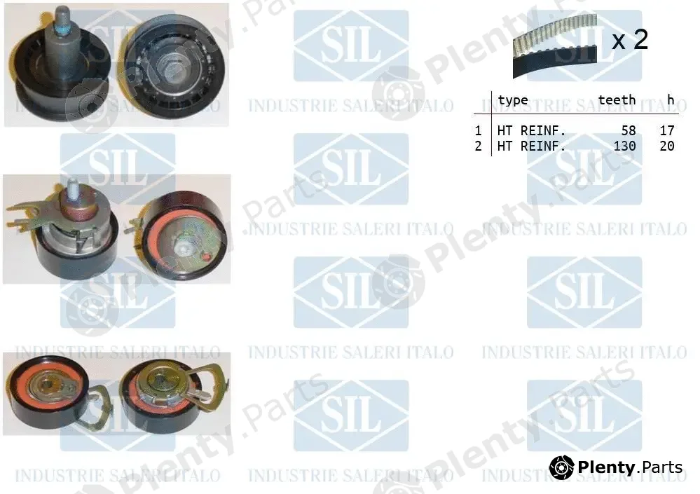 Saleri SIL TK1381 — Timing Belt Kit