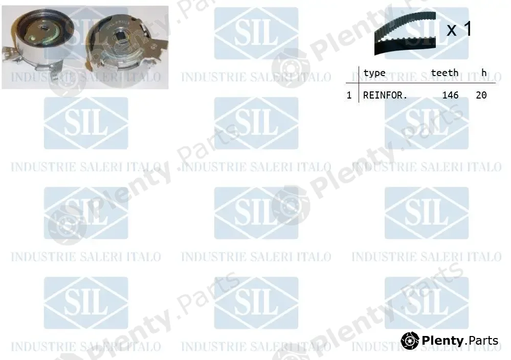 Saleri SIL TK1088 — Timing Belt Kit
