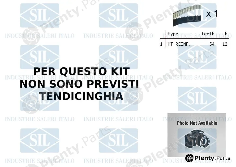 Saleri SIL K1PA1448ABH — Water Pump & Timing Belt Kit