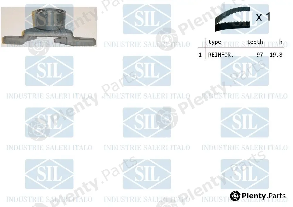Saleri SIL TK1076 — Timing Belt Kit