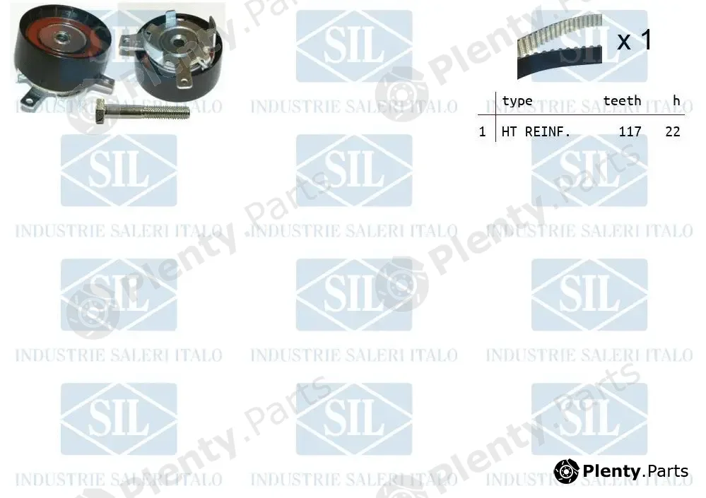 Saleri SIL TK1337 — Timing Belt Kit