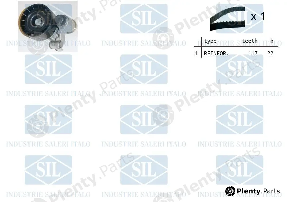 Saleri SIL TK1029 — Timing Belt Kit