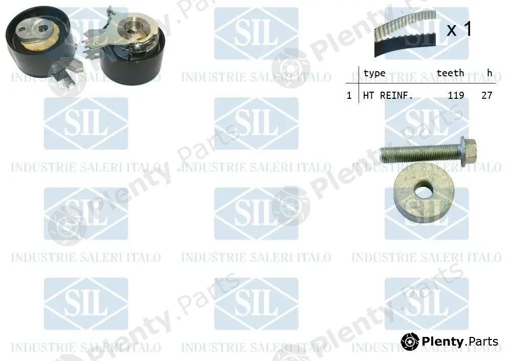 Saleri SIL TK1378 — Timing Belt Kit