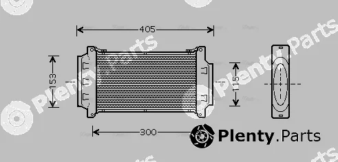 Ava Quality Cooling BWA4262 — Charge Air Cooler