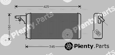 Ava Quality Cooling IVA6019 — Heat Exchanger, interior heating