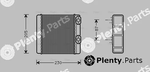 Ava Quality Cooling ME6132 — Heat Exchanger, interior heating