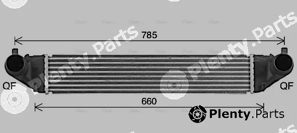 Ava Quality Cooling OL4713 — Charge Air Cooler