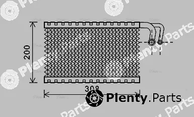 Ava Quality Cooling BWV399 — Evaporator, air conditioning