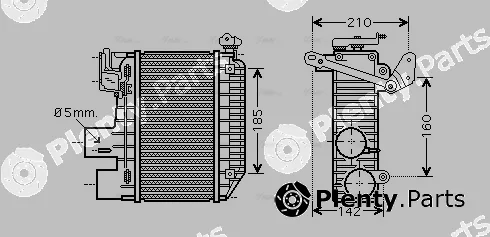 Ava Quality Cooling TOA4365 — Charge Air Cooler