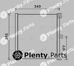 AVA Quality Cooling PR5088 — Condenser, air conditioning