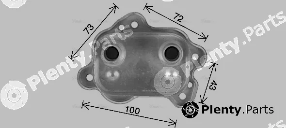 Ava Quality Cooling BW3595 — Oil Cooler, engine oil