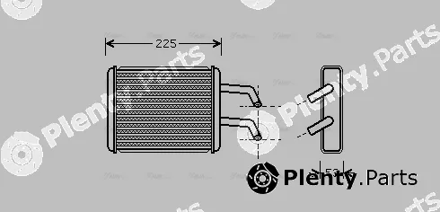 Ava Quality Cooling KA6109 — Heat Exchanger, interior heating